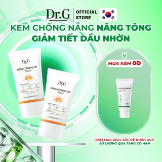 COMBO 2 Dr.G Kem Chống Nắng Dưỡng Sáng Da Brightening Up Sun+ SPF50+ PA+++ 50ml