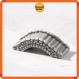 Mô hình cầu đá mini trang trí tiểu cảnh, sen đá, terrarium, hồ cá, bể cá cảnh thủy sinh