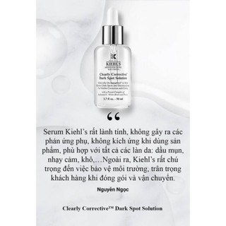 Tinh chất Sáng Da Mờ Thâm Kiehl's Dark Spot Solution