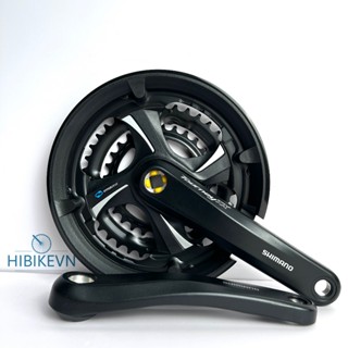 GIÒ DĨA XE ĐẠP SHIMANO TOURNEY FC-TX801 BỘ ĐÙI ĐĨA 3 TẦNG TX801 CRANKSET SHIMANO TOURNEY