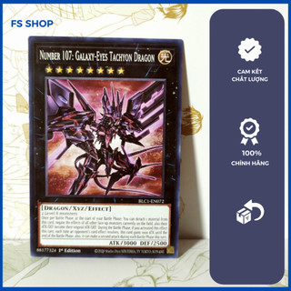 Thẻ Bài Yugioh Chính Hãng Number 107: Galaxy-Eyes Tachyon Dragon – Common