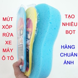 Mút rửa xe chuyên dụng siêu bọt siêu mịn lau rửa ô tô xe máy xe hơi