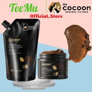 Túi Cà Phê Làm Sạch Da Chết Cơ Thể Cocoon 600ml Dak Lak Coffee Body Polish