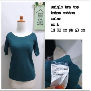 ÁO thun kèm bra cổ thuyền UNI 198743