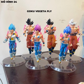 Mô hình Goku Vegeta Fly studio base trong LS 24cm 21cm ego vô cực mặt máu chiến đấu dragon ball sưu tầm giá rẻ