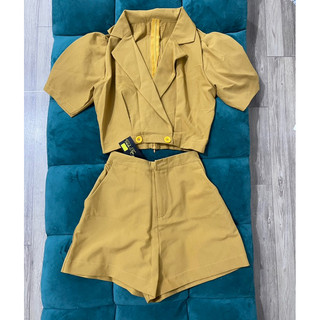 Sét tiểu thư cổ vest xinh SM New