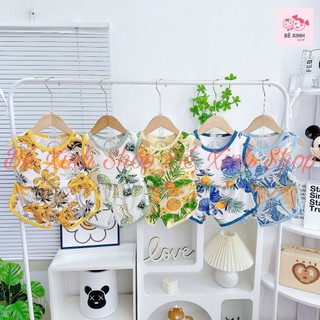 Bộ Quần Áo 3 Lỗ Cho Bé Trai Bé Gái Set Đồ Bộ Ba Lỗ Đi Biển Cho Bé Trai Gái Chất Thun Lạnh 8-30kg Bé Xinh BA LỖ ĐẸP