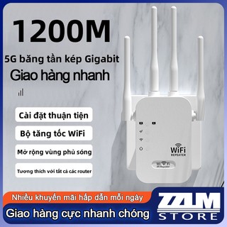 Bộ tăng cường tín hiệu WIFI, Bộ mở rộng wifi, bộ kích sóng wifi cực mạnh tốc độ cao Tốc Độ 300Mbps/1200mbps