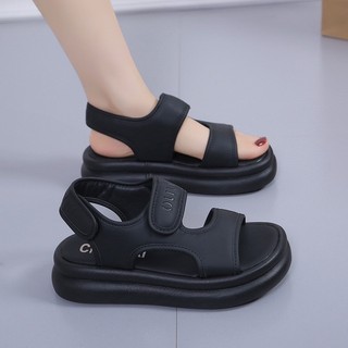 Sandal nữ quai dán mềm mịn đế êm QCCC fullbox Chao