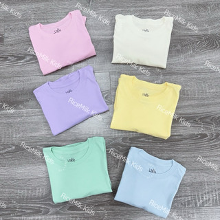 Áo phông cộc cho bé basic xuất dư xịn