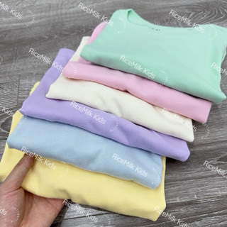 Áo phông cộc cho bé basic xuất dư xịn