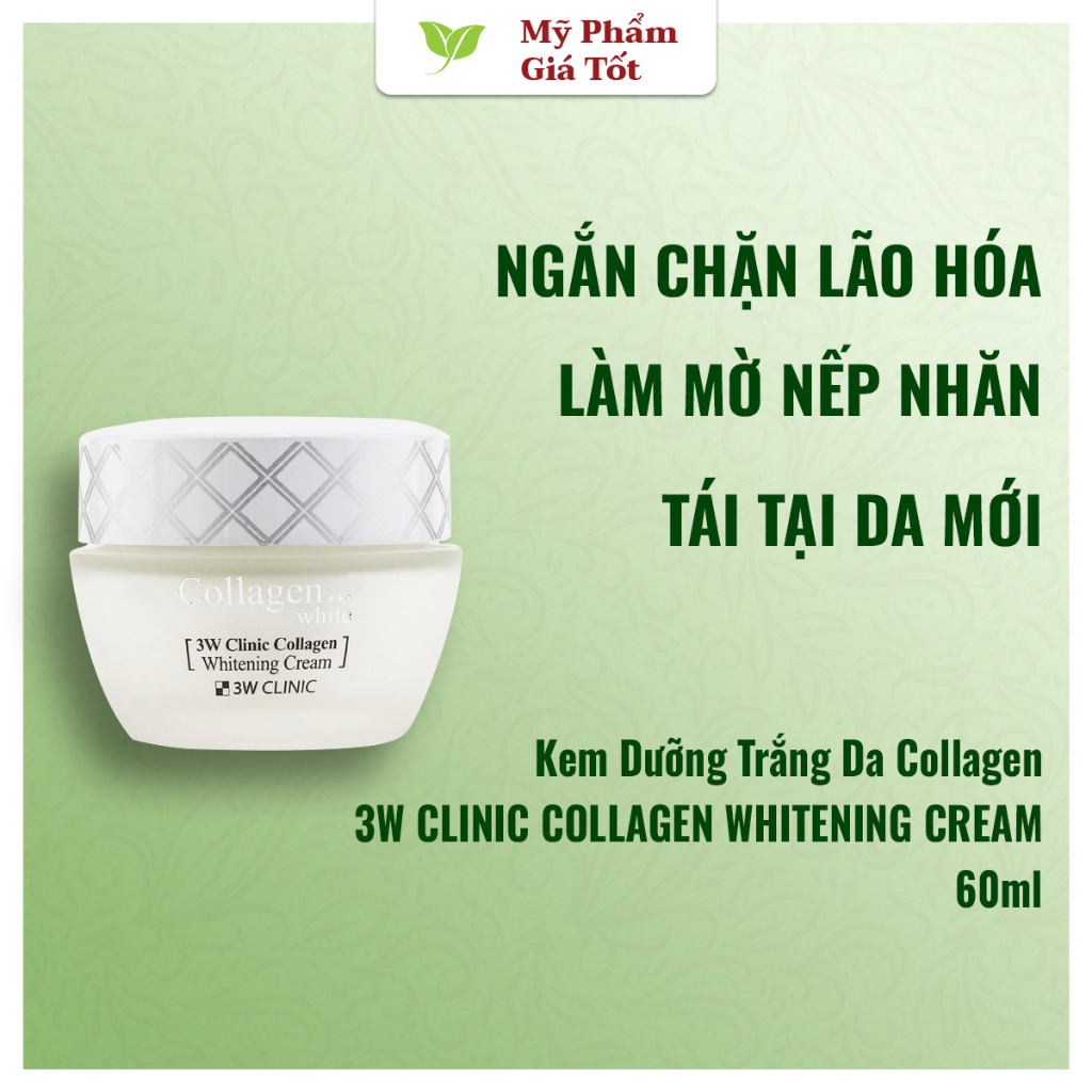 Kem Dưỡng Trắng Da Tinh Chất Collagen (Mặt) 60ml