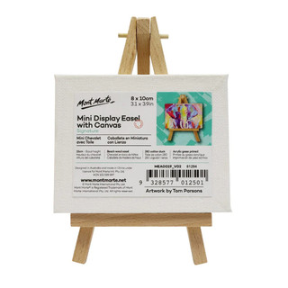 [DA ĐEN] Giá Vẽ Mont Marte Kèm Canvas Mini