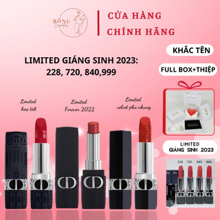 Son môi Dior. Rouge bản Limited,Satin,Velvet,Matte siêu Sang chảnh, full size, chuẩn auth,