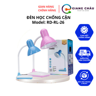[CHÍNH HÃNG] Đèn học Led chống cận thị để bàn Rạng Đông-5W-Bảo vệ Thị lực - ánh sáng Vàng -Model- RD-RL-26