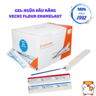 Vecni Flour VIỀN ĐỎ, Enamelast kem bôi răng ngừa sâu răng, chống sún răng cho bé