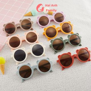 Kính mát cho bé trai, bé gái chống tia UV bảo vệ mắt bé 1-6 tuổi