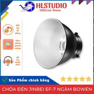 Chóa Đèn Studio Jinbei EF-7 Ngàm Bowen - Chất Lượng Cao, Hiệu Suất Ổn Định HL Studio
