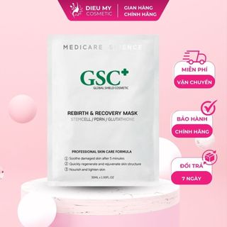 Mặt nạ tế bào gốc giảm sưng đỏ, phục hồi da GSC