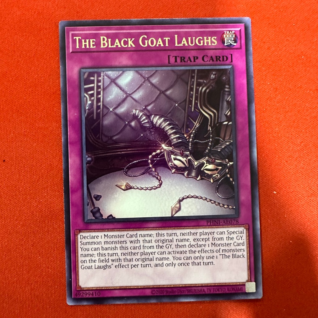 The Black Goat Laughs