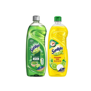 Nước rửa bát SUNLIGHT hương chanh và trà xanh (730ml)