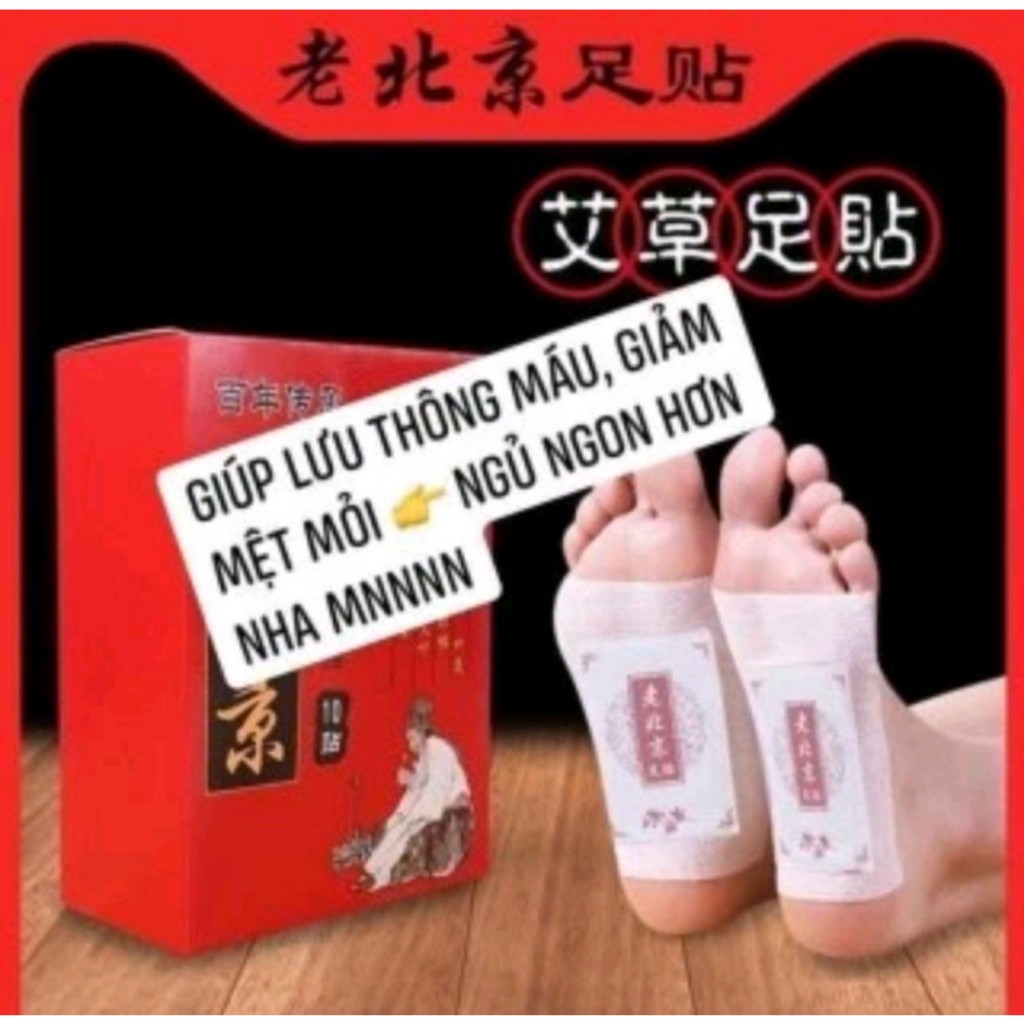 Combo 3 hộp - hộp 50 Miếng Dán Ngải Cứu Thải Độc Chân
