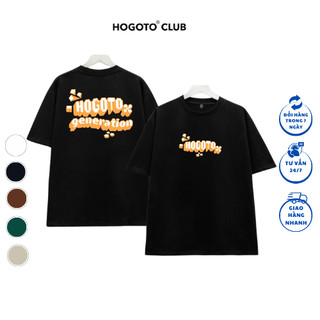 Áo thun generation shop hogotoclub - 100% cotton định lượng 230gsm