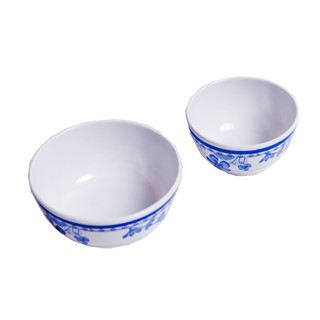 Chén Chấm, Chén Cơm Nhựa Melamine Hoa Văn