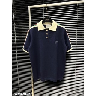 Áo Polo nam GC cổ bẻ họa tiết thun basic cộc tay phong cách trẻ trung chất len chuẩn form