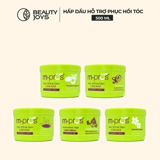 Kem hấp dầu phục hồi m.pros 500ml, tóc suôn mượt,tinh chất thiên nhiên