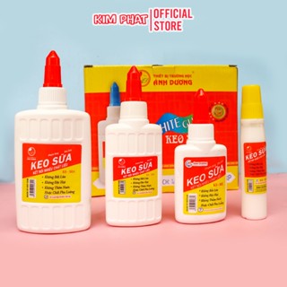 Combo 03 Lọ Keo Sữa Ánh Dương 30/50/70/120 ml - Chất lượng cao, Không độc hại