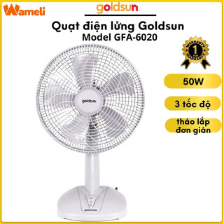 Quạt điện lửng Goldsun GFA-6020 công suất 50W, làm mát diện rộng, tháo lắp đơn giản, dễ dàng vệ sinh