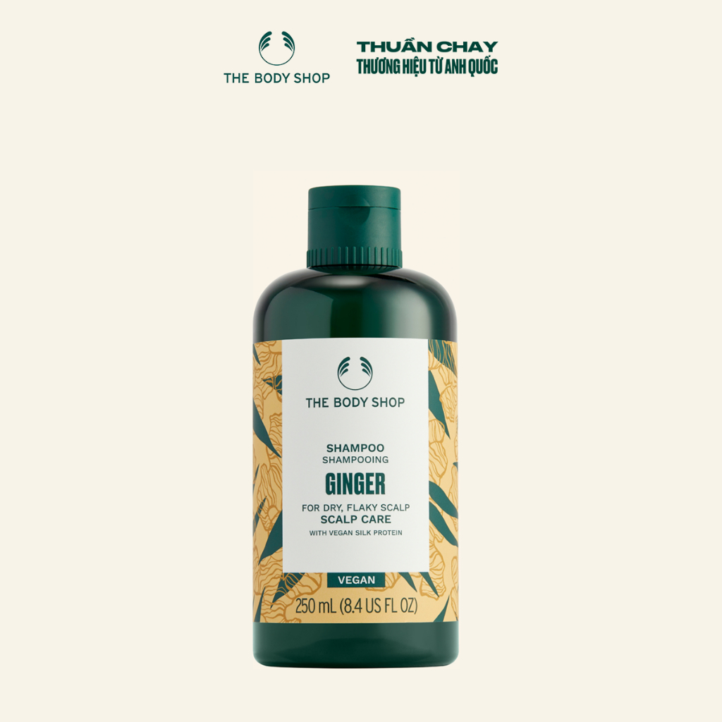 Dầu gội gừng Ginger Scalp Care Shampoo 250ml The Body Shop