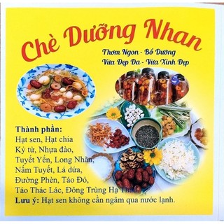 Set Nấu Chè Dưỡng Nhan Túi 400gr