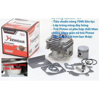 Bộ nòng hơi piston máy cắt cỏ 2 thì 260/330/430/520 thương hiệu yzenoar