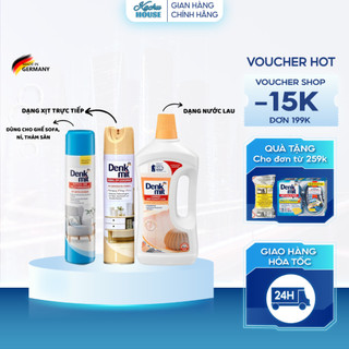 Xịt vệ sinh đồ gỗ, nội thất gỗ  Denkmit  0,4l, giúp làm bóng và bảo vệ bề mặt gỗ, Vệ sinh Ghế Sofa Thảm Nỉ Hàng Đức