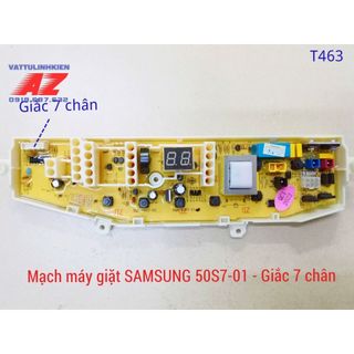 Board mạch SX-50S7-01 giắc 7 chân thay thế cho máy giặt SAMSUNG cửa đứng