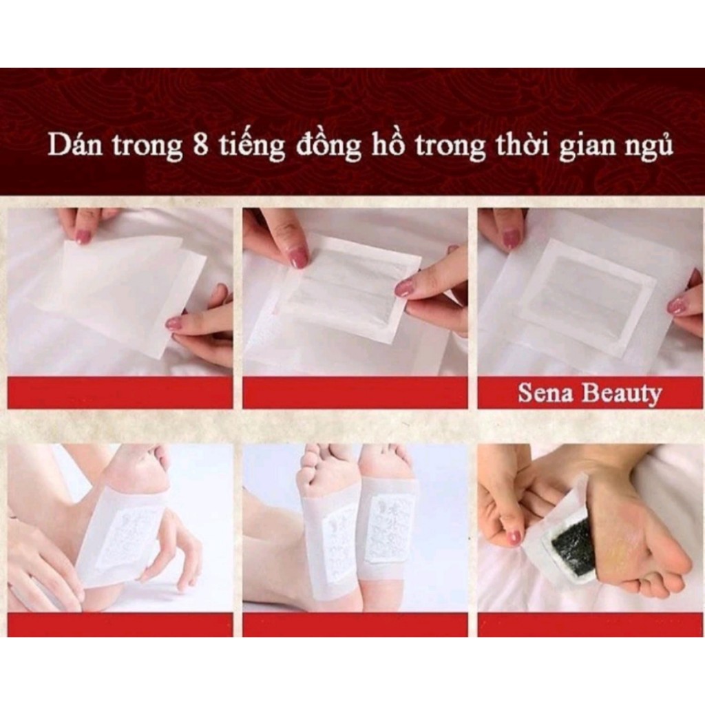 Combo 3 hộp - hộp 50 Miếng Dán Ngải Cứu Thải Độc Chân