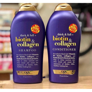 Dầu gội đầu OGX Thick & full + biotin & collagen 577ml & 385ml