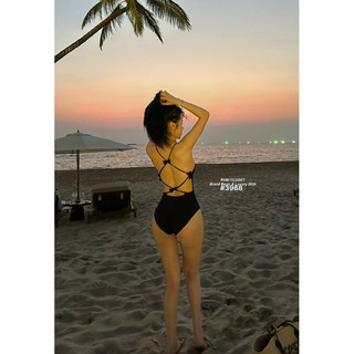 S162 (Ảnh Thật Ở Cuối) Bikini 1 Mảnh Nơ Đan Lưng