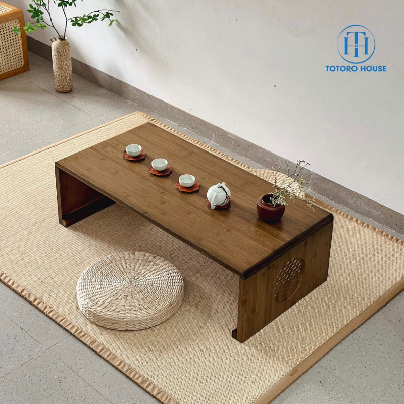Bàn bệt kiểu nhật ZATAKU gấp gọn gỗ tự nhiên nhập khẩu nguyên chiếc TOTORO HOUSE | BigBuy360 - bigbuy360.vn