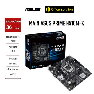 Main asus prime h510m-k socket 1200 2 khe ram hàng chính hãng bh 36 tháng