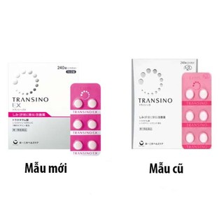 [MẪU MỚI EX] VIÊN TRANSINO HỘP TRẮNG CHO NGƯỜI NÁM LÂU NĂM (HỘP 240 VIÊN)