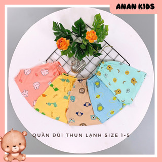 [NEW] Quần Đùi Vải Thun Lạnh Siêu Mát Cho Bé Trai, Bé Gái
