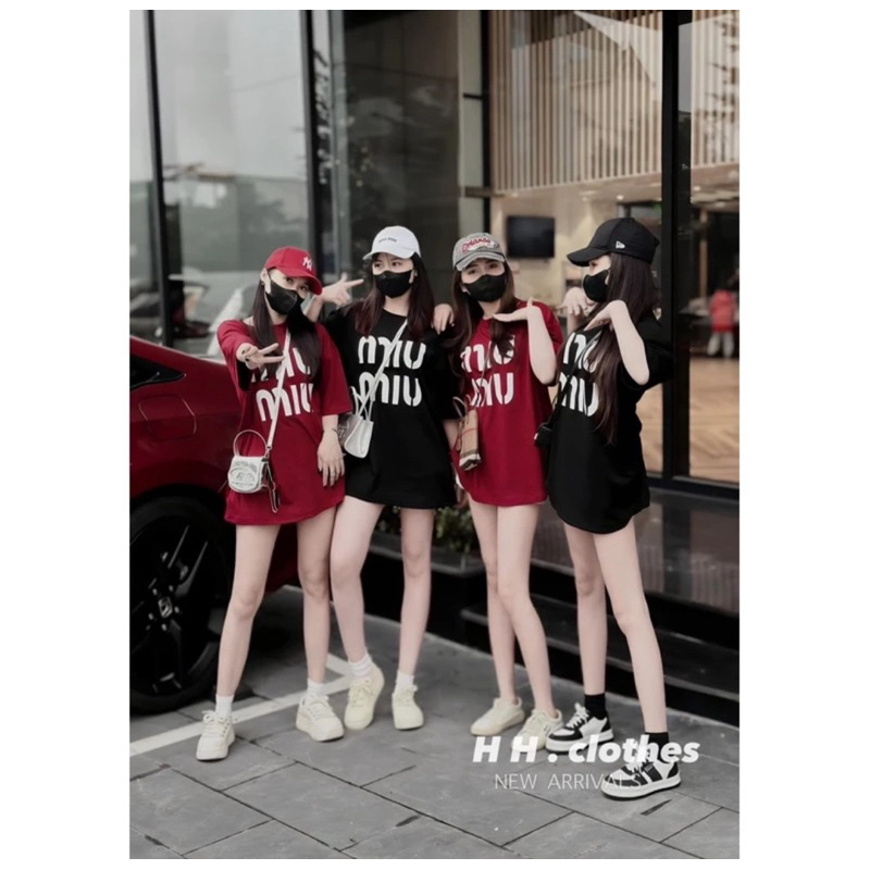 Áo phông nữ Miumiu cotton