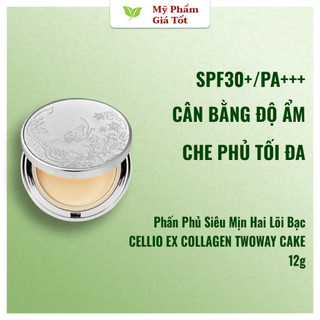 Phấn phủ siêu mịn hai lõi SPF 30/PA+++ CELLIO