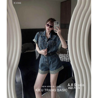JUMPSUIT JEANS SHORT
