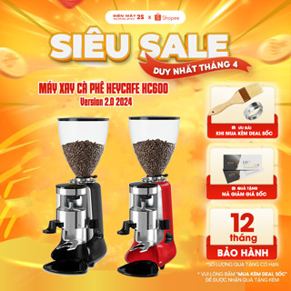 [HCM-Hàng-sẵn] Máy xay cafe,Máy xay cà phê HC600 - Công suất xay 09kg/h - Sử dụng phù hợp cho quán cà phê - BH 01 năm