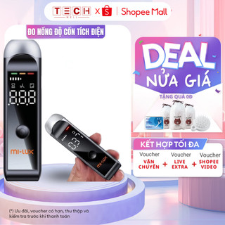 Máy đo nồng độ cồn qua hơi thở GODWELL Mi-Lux AT-01 / Đo chính sác kết quả nhanh, bảo hành chính hãng