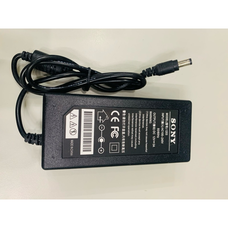 Adapter 12V - 3A Sony
